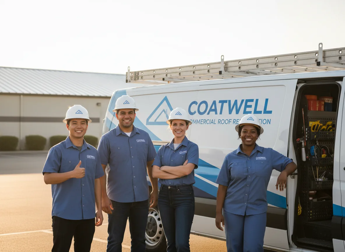 Commercial roof coating company in Normalville, PA